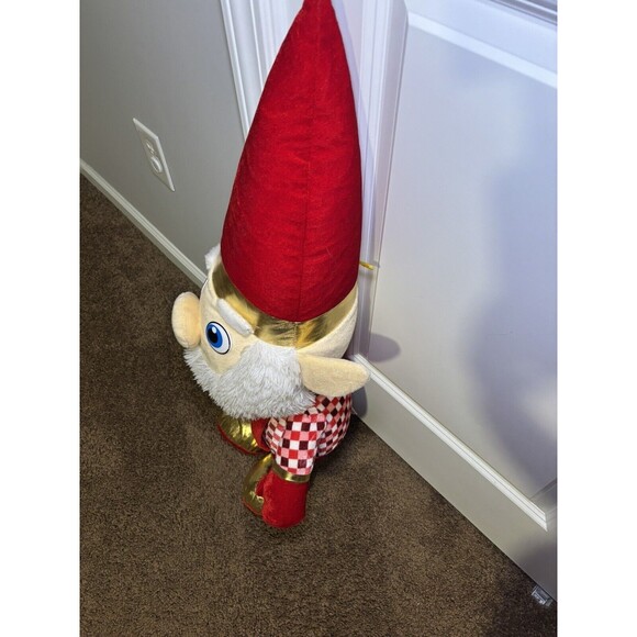 Santa Claus Stuffed Plush Doll Classic Toy Co Size 33" H by 14" - Picture 11 of 12